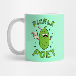 Pickle Poet Funny Pickle Mug