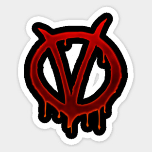 V for vendetta Sticker