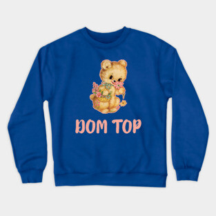 No Thanks Bear Cub Crewneck Sweatshirt