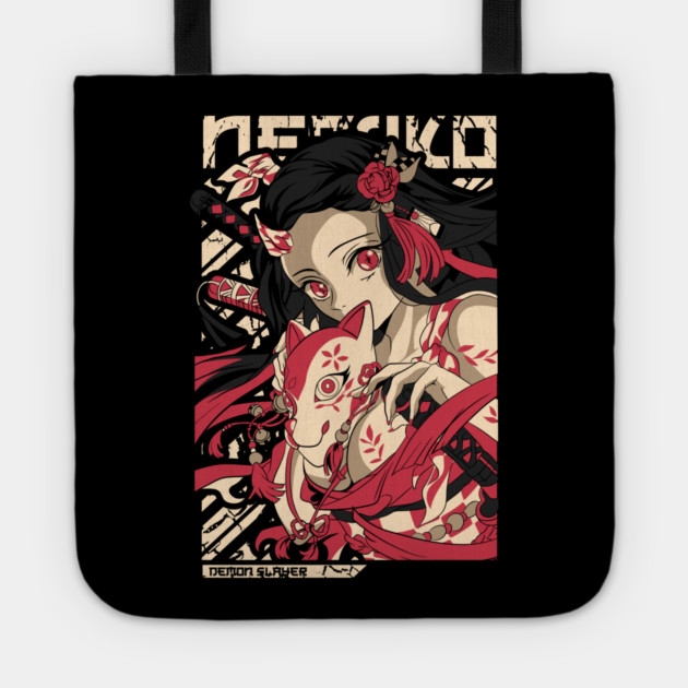 Demon Slayer Nezuko Kamado Tote by Otaku Vibes