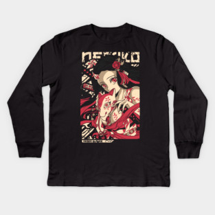 Demon Slayer Nezuko Kamado Kids Long Sleeve T-Shirt