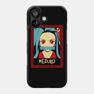Demon Slayer Nezuko Cute and Fierce Phone Case