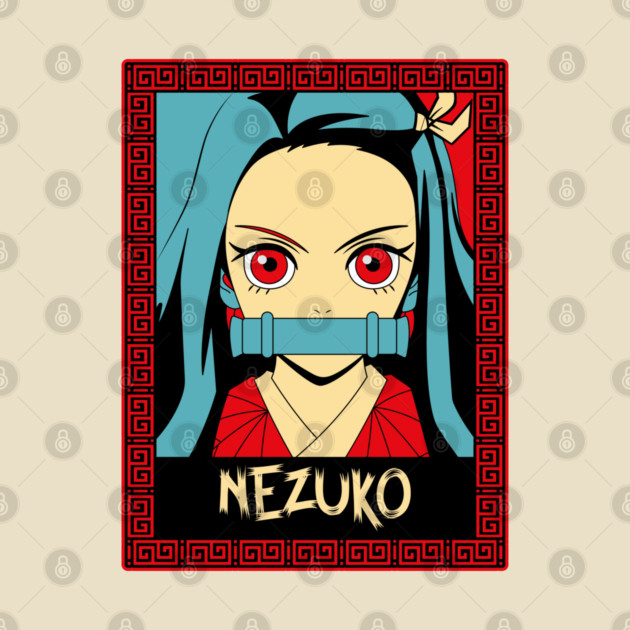 Demon Slayer Nezuko Cute and Fierce by Otaku Vibes