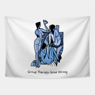 Group Therapy Gone Wrong Tapestry
