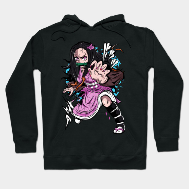 Nezuko Kamado - Demon Slayer Hoodie by Otaku Vibes