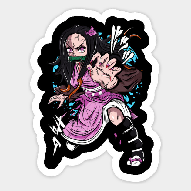 Nezuko Kamado - Demon Slayer Magnet by Otaku Vibes
