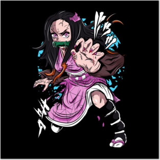 Nezuko Kamado - Demon Slayer Posters and Art