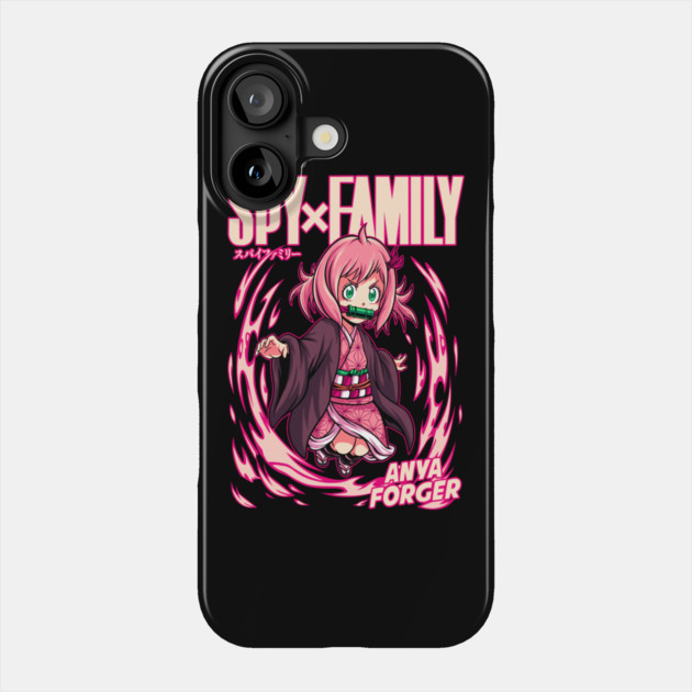 Nezuko X Anya - Demon Slayer X Spy x Family Phone Case by Otaku Vibes