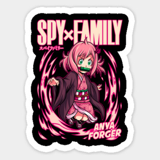 Nezuko X Anya - Demon Slayer X Spy x Family Magnet