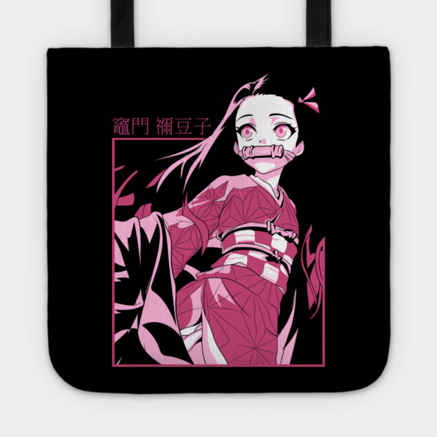 Demon Slayer Nezuko Tote by Otaku Vibes