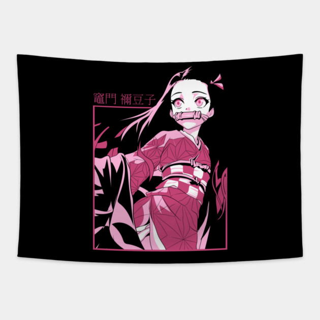 Demon Slayer Nezuko Tapestry by Otaku Vibes