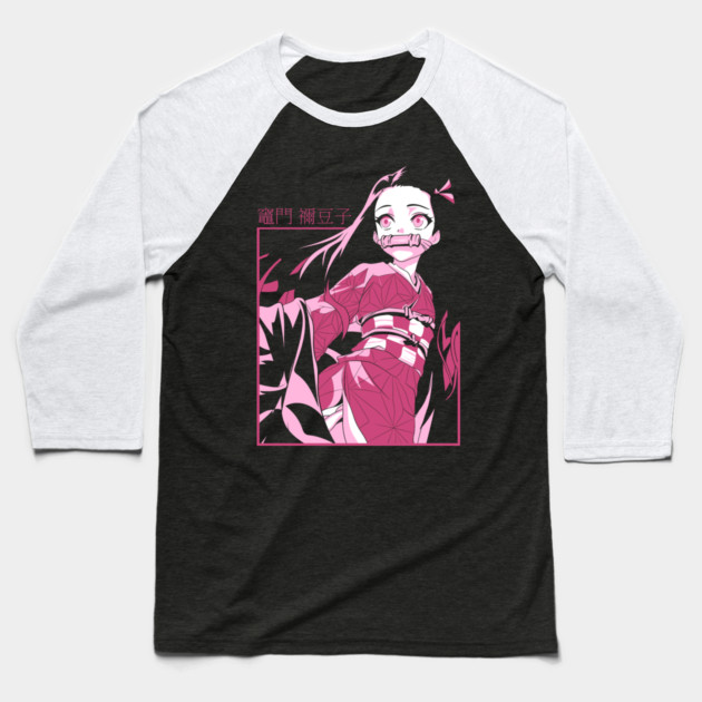 Demon Slayer Nezuko Baseball T-Shirt by Otaku Vibes