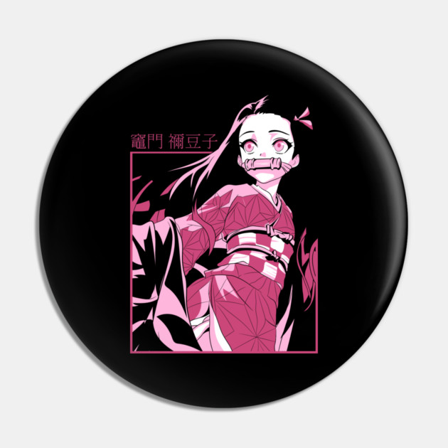 Demon Slayer Nezuko Pin by Otaku Vibes