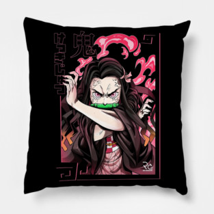 Demon Slayer Nezuko Blood Demon Art Pillow