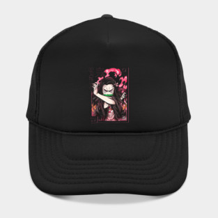 Demon Slayer Nezuko Blood Demon Art Hat
