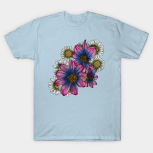 Bi Flowers T-Shirt