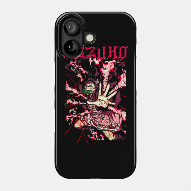 Nezuko Blood Demon - Demon Slayer Phone Case by Otaku Vibes