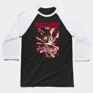 Nezuko Blood Demon - Demon Slayer Baseball T-Shirt