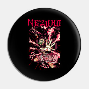 Nezuko Blood Demon - Demon Slayer Pin