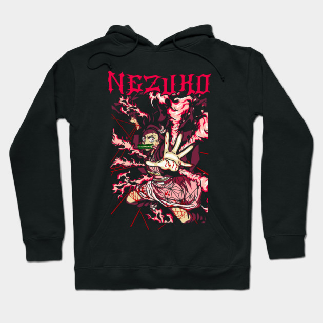 Nezuko Blood Demon - Demon Slayer Hoodie by Otaku Vibes