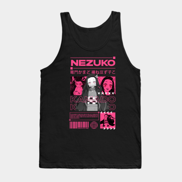 Nezuko - Demon Slayer Tank Top by Otaku Vibes