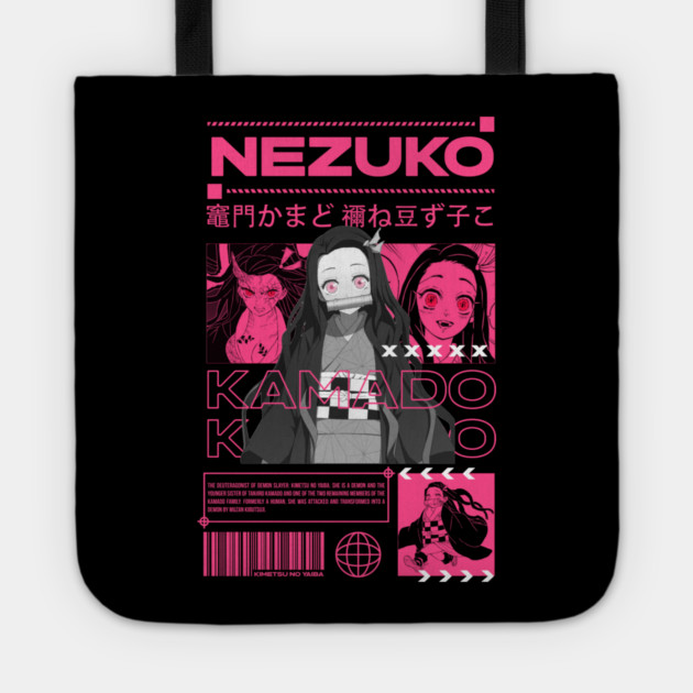 Nezuko - Demon Slayer Tote by Otaku Vibes