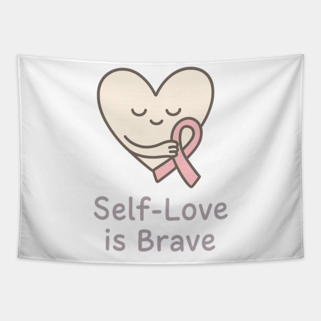 Self-Love is Brave Tapestry by Fauzi's Store