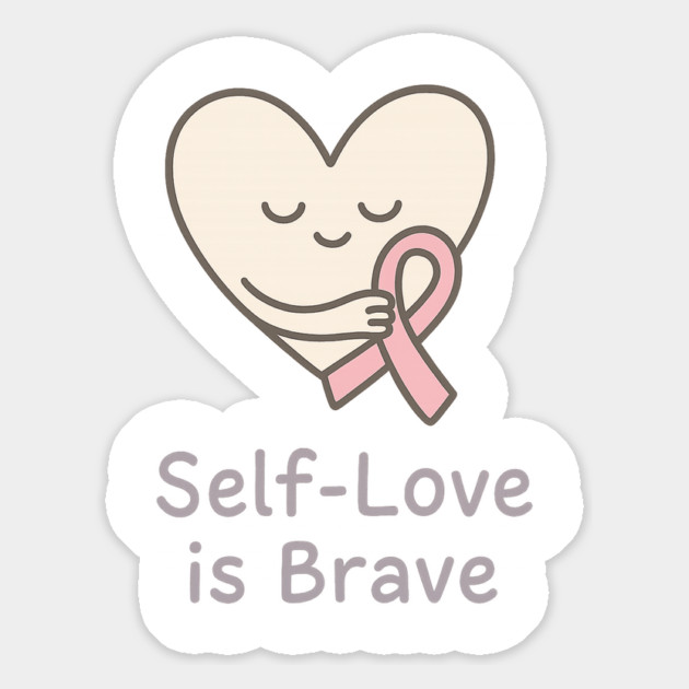 Self-Love is Brave Magnet by Fauzi's Store