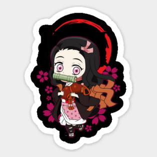 Chibi Cute Nezuko - Demon Slayer Magnet