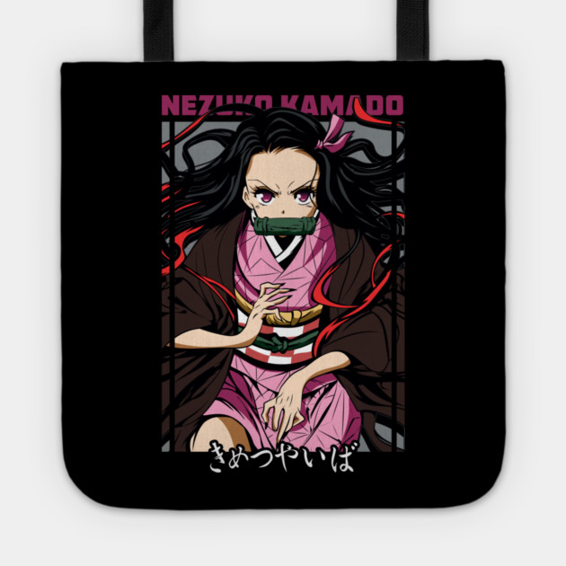 Demon Slayer - Nezuko Powerful and Pure Tote by Otaku Vibes