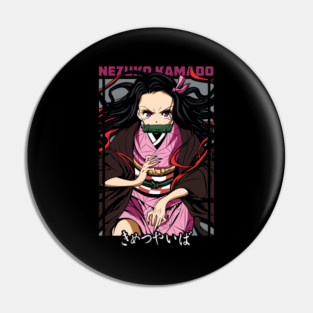 Demon Slayer - Nezuko Powerful and Pure Pin
