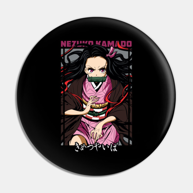 Demon Slayer - Nezuko Powerful and Pure Pin by Otaku Vibes