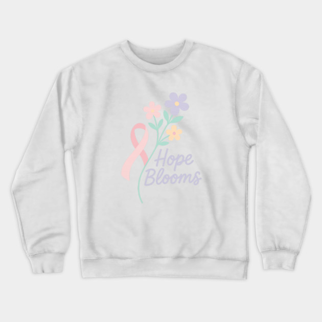 Hope Blooms Crewneck Sweatshirt by Fauzi's Store