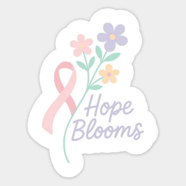 Hope Blooms Sticker by Fauzi's Store