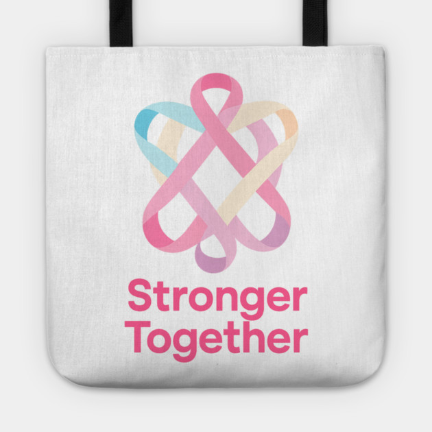 Stronger Together Tote by Fauzi's Store
