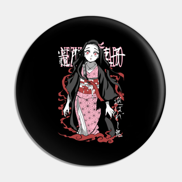 Kamado Nezuko - Demon Slayer Pin by Otaku Vibes