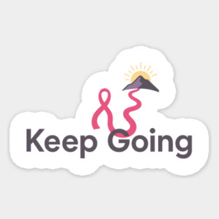 Keep Going Sticker