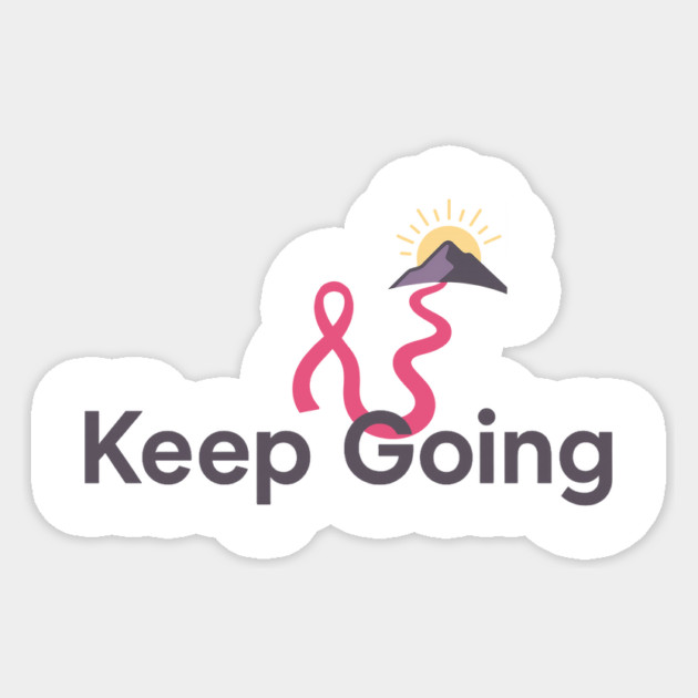 Keep Going Sticker by Fauzi's Store