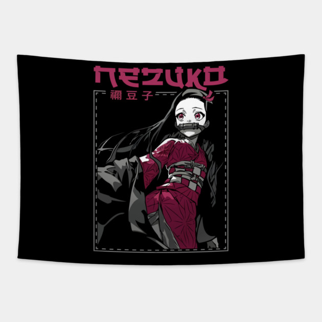 Demon Slayer - Kamado Nezuko Tapestry by Otaku Vibes