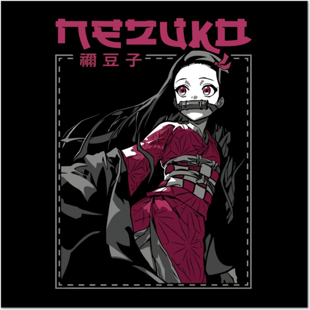Demon Slayer - Kamado Nezuko Wall Art by Otaku Vibes