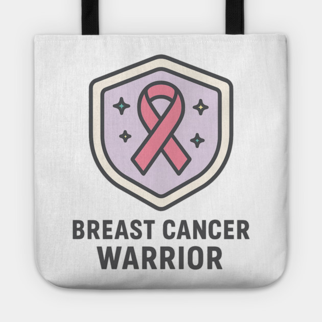 Breast Cancer Warrior Tote by Fauzi's Store