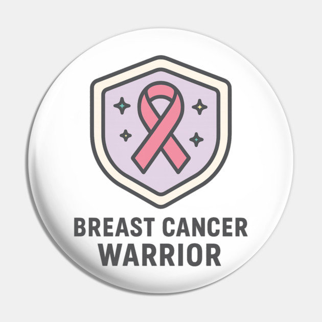 Breast Cancer Warrior Pin by Fauzi's Store