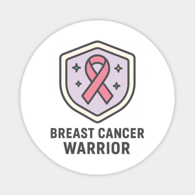 Breast Cancer Warrior Magnet by Fauzi's Store