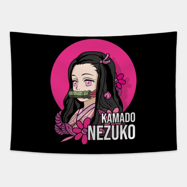 Demon Slayer: Kimetsu no Yaiba - Nezuko Tapestry by Otaku Vibes