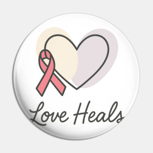 Love Heals Pin