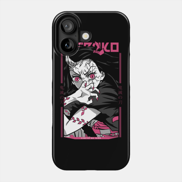 Nezuko Demon Form- Kimetsu no Yaiba Phone Case by Otaku Vibes