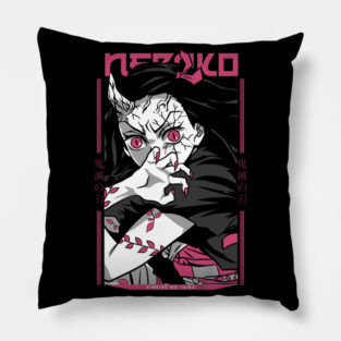 Nezuko Demon Form- Kimetsu no Yaiba Pillow
