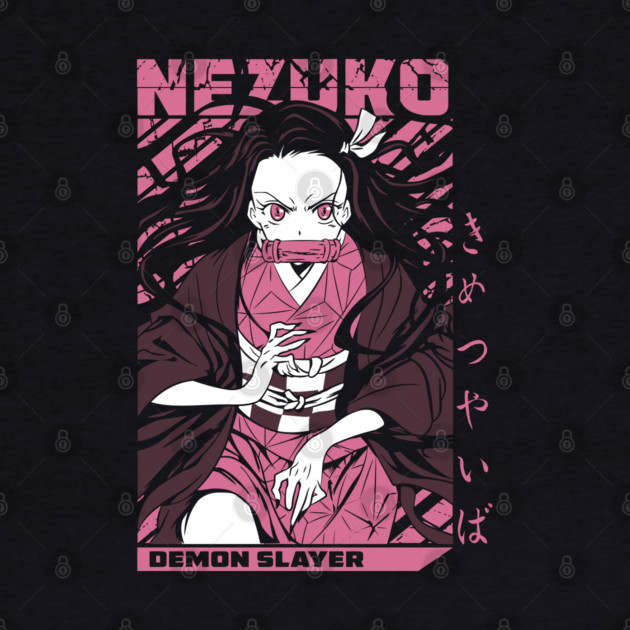 Demon Slayer Nezuko Kamado Flame Aura by Otaku Vibes