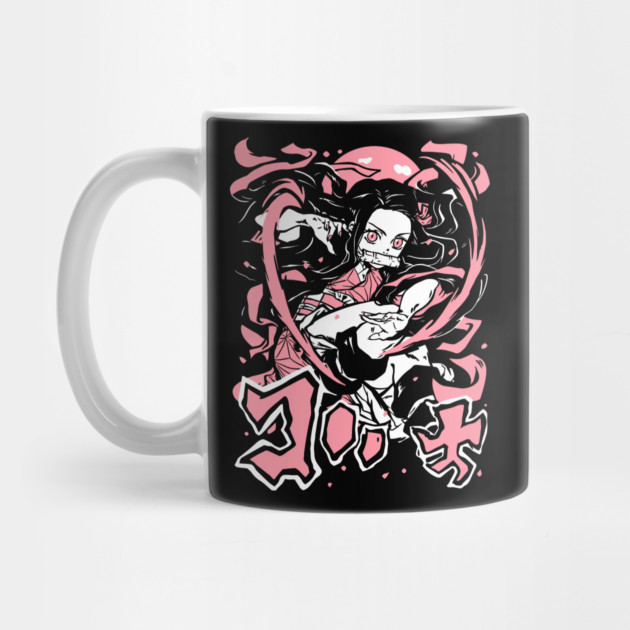Demon Slayer - Nezuko in Action Cool Design by Otaku Vibes