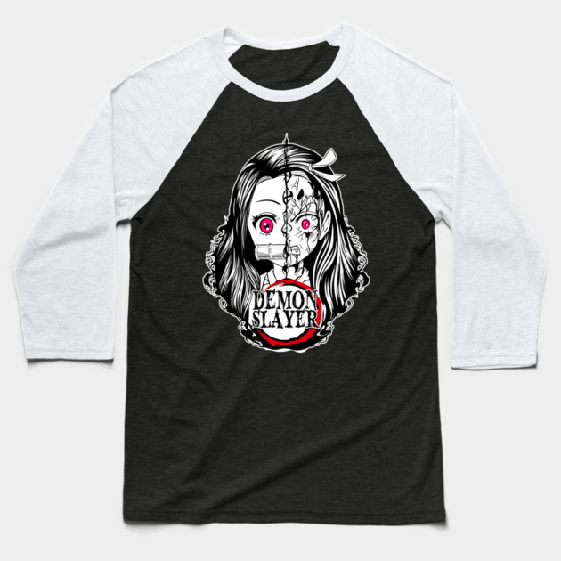 Kimetsu no Yaiba - Nezuko Baseball T-Shirt by Otaku Vibes